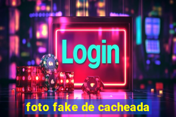 foto fake de cacheada